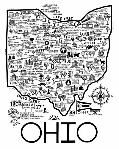 State Map Prints