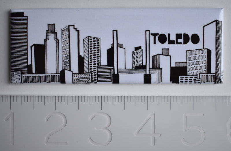 Toledo Skyline Magnet