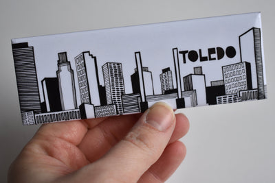 Toledo Skyline Magnet