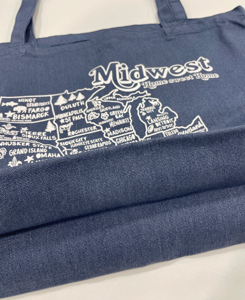 Midwest Map Tote