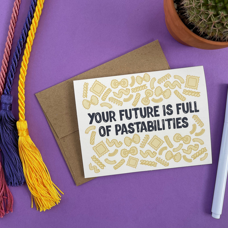 Your Future is Full of Pastabilities Graduation Card