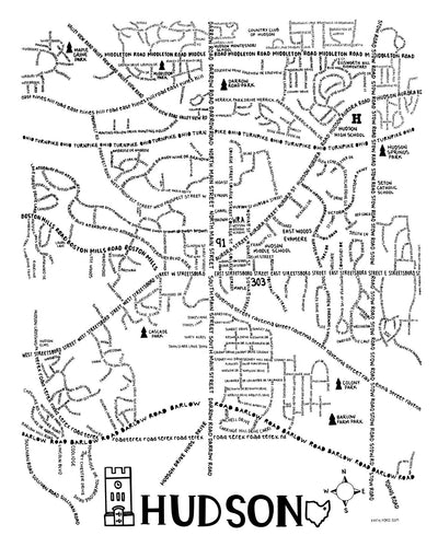 Akron Area Suburb Street Maps