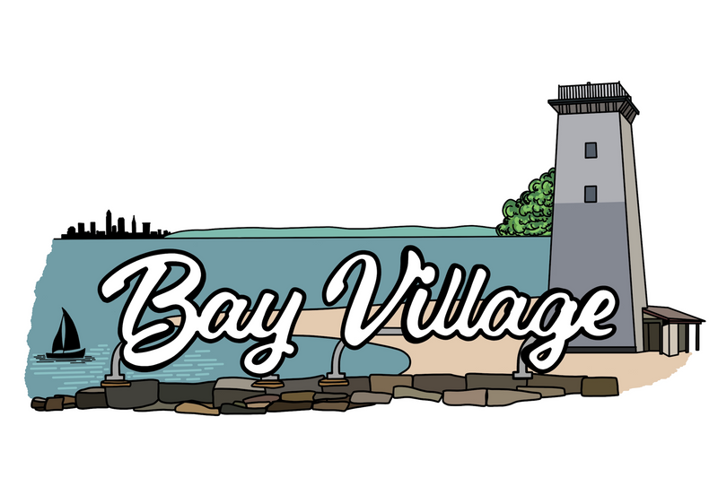 Bay Village Ohio Sticker