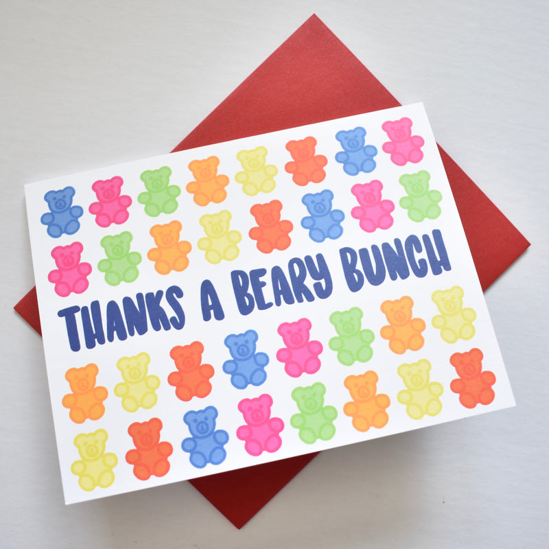 Thanks a Beary Bunch Card