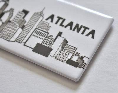 Atlanta Skyline Magnet