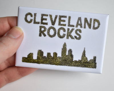 Cleveland Rocks Magnet