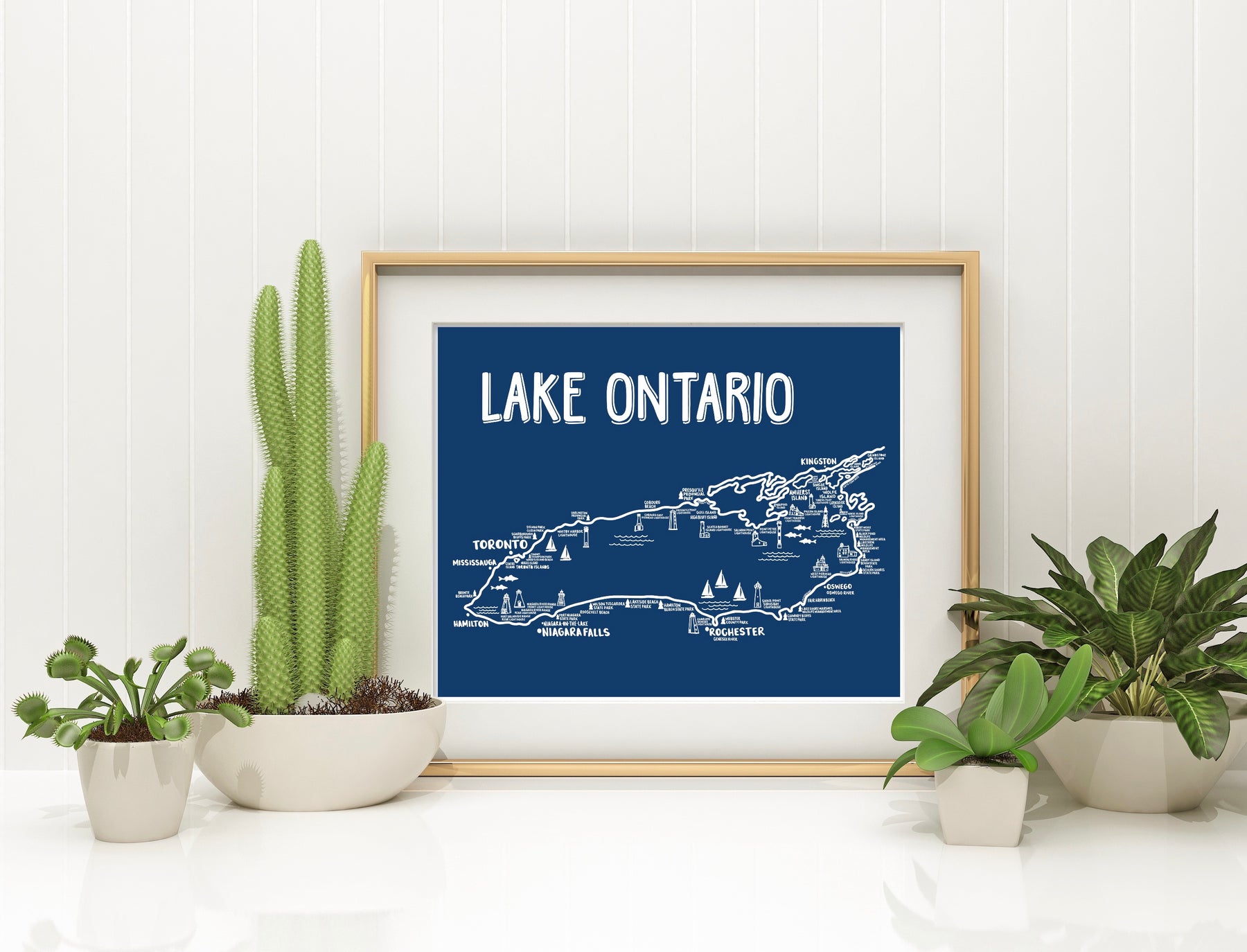 Lake Ontario Map Print Whereabouts Shop lake-ontario-map-print-whereabouts-shop
