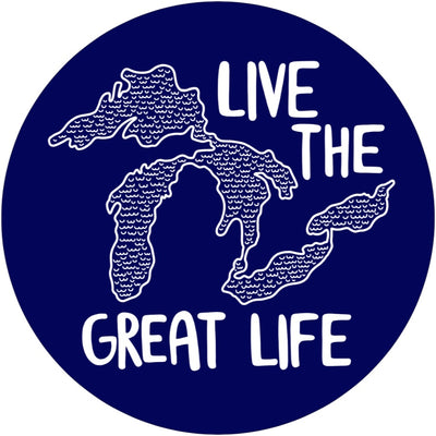 Live the Great Life Sticker