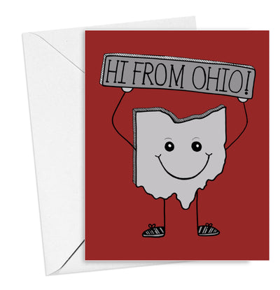 Hi from Ohio Card