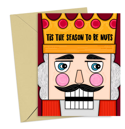 Tis the Season to be Nuts Card