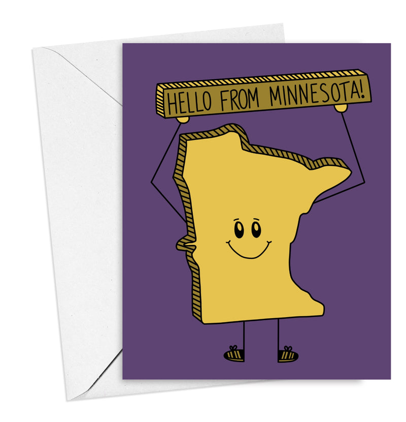 Hello from Minnesota Card
