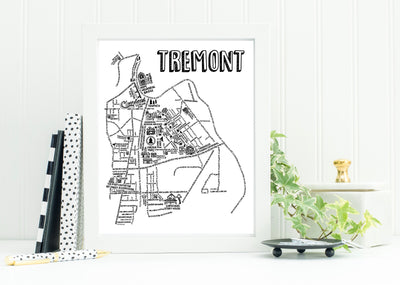 Tremont Map Print