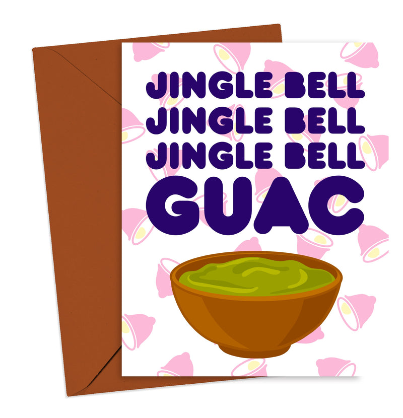 Jingle Bell Guac Card