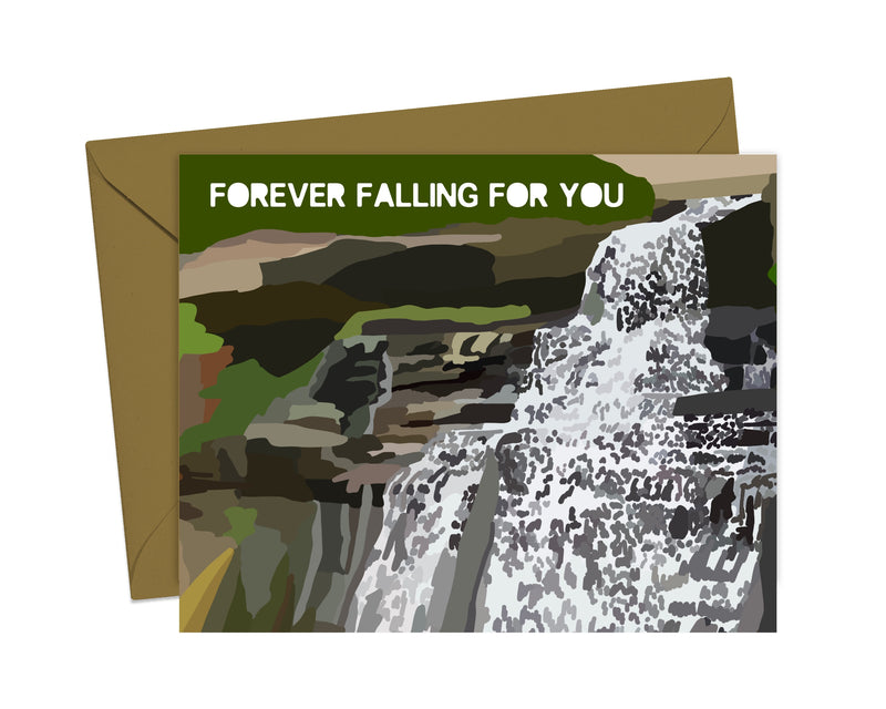 Forever Falling For You Card