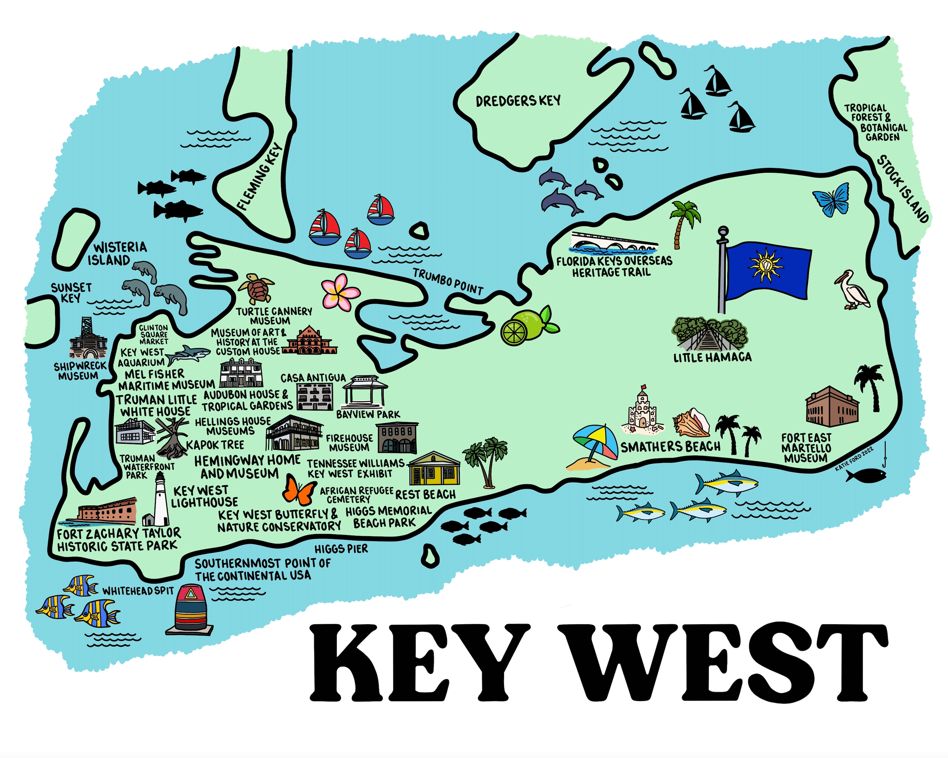 Nj to best sale key west