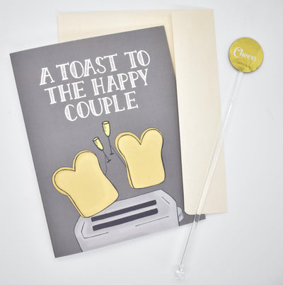 A Toast to the Happy Couple Card