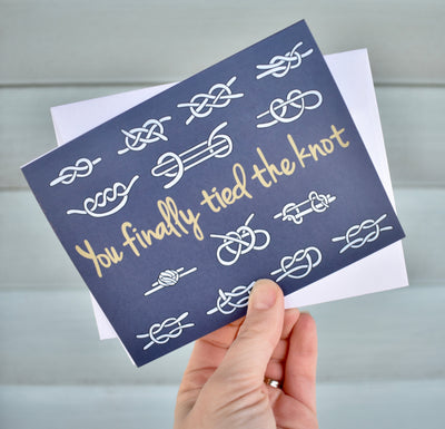 You Finally Tied the Knot Card