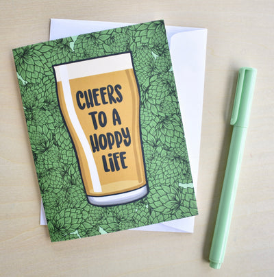 Cheers to a Hoppy Life Card