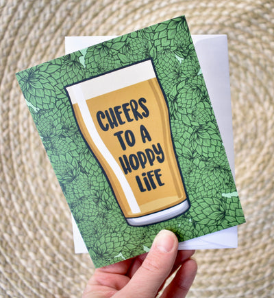 Cheers to a Hoppy Life Card