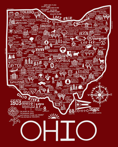 State Map Prints