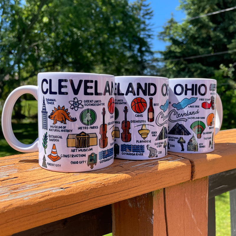 Cleveland Landmarks Mug
