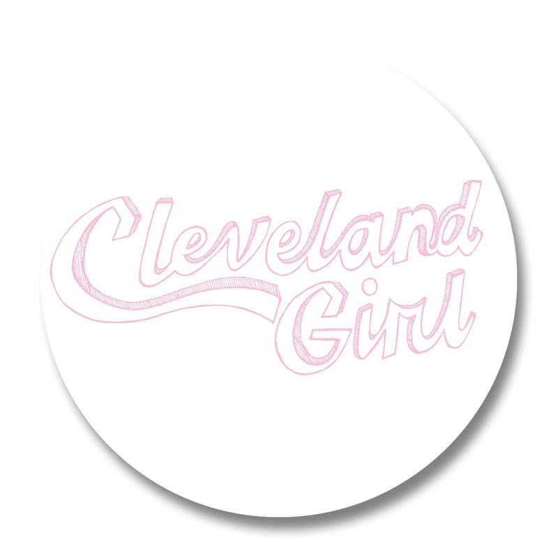 Cleveland Girl Button