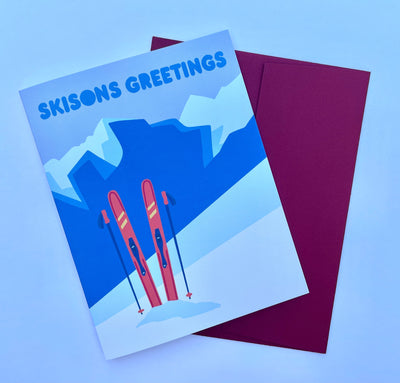 Skisons Greetings Card
