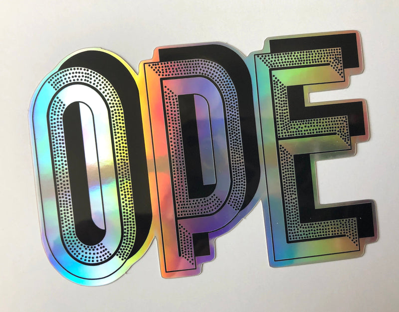 Ope Holographic Sticker