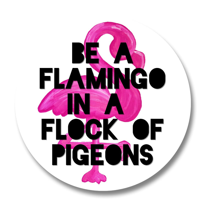 Be a Flamingo Button