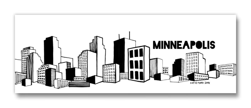 Minneapolis Skyline Magnet